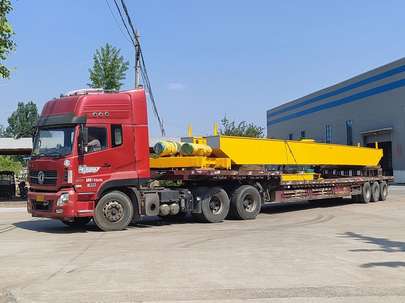 电动葫芦桥式起重机  LH16/5t-16.4m 制作完成，发往湖南交付客户使用。